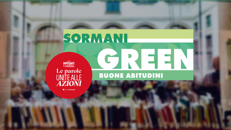 sormani green eventi con sfondo biblioteca